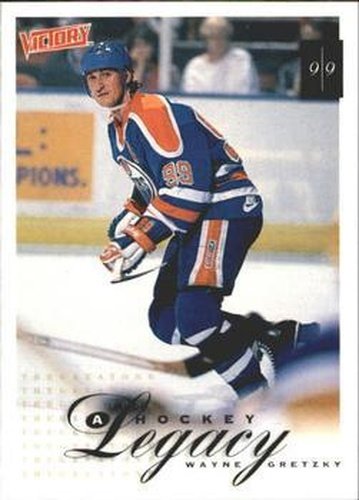 #411 Wayne Gretzky - Edmonton Oilers - 1999-00 Upper Deck Victory Hockey