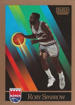 #411 Rory Sparrow - Sacramento Kings - 1990-91 SkyBox Basketball