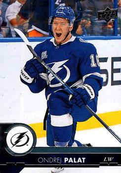 #411 Ondrej Palat - Tampa Bay Lightning - 2017-18 Upper Deck Hockey