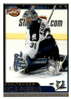 #411 Nikolai Khabibulin - Tampa Bay Lightning - 2003-04 Pacific Complete Hockey