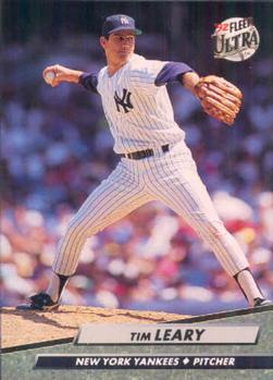 #411 Tim Leary - New York Yankees - 1992 Ultra Baseball