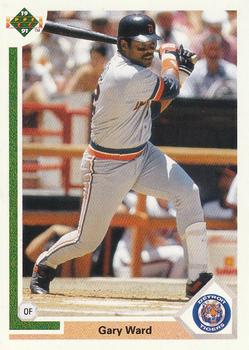 #412 Gary Ward - Detroit Tigers - 1991 Upper Deck Baseball
