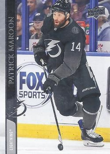 #412 Patrick Maroon - Tampa Bay Lightning - 2020-21 Upper Deck Hockey