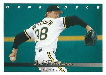 #412 Bob Patterson - Pittsburgh Pirates - 1993 Upper Deck Baseball