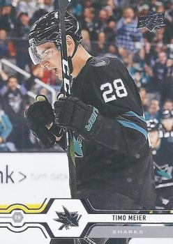 #412 Timo Meier - San Jose Sharks - 2019-20 Upper Deck Hockey