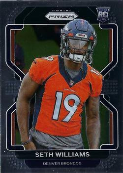 #412 Seth Williams - Denver Broncos - 2021 Panini Prizm Football
