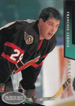 #412 Francois Leroux - Ottawa Senators - 1993-94 Parkhurst Hockey