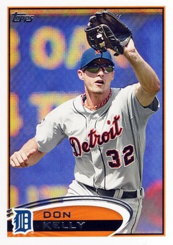 #412 Don Kelly - Detroit Tigers - 2012 Topps Baseball