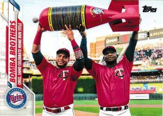 #412 Bomba Brothers - Minnesota Twins - 2020 Topps Baseball