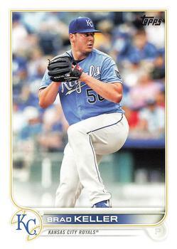 #412 Brad Keller - Kansas City Royals - 2022 Topps Baseball