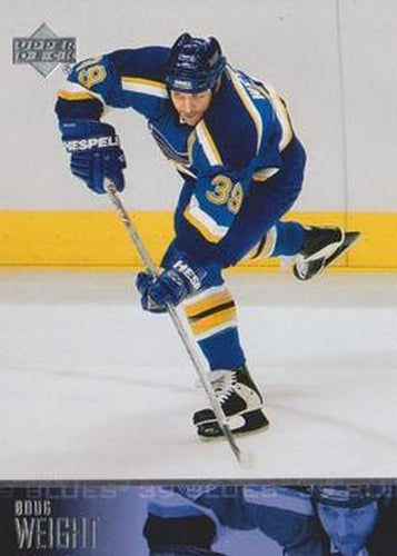 #412 Doug Weight - St. Louis Blues - 2003-04 Upper Deck Hockey