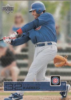 #412 Eric Karros - Chicago Cubs - 2003 Upper Deck Baseball