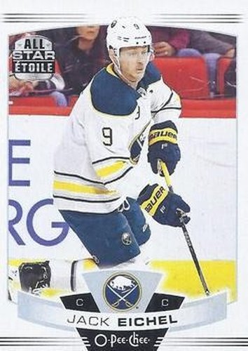 #412 Jack Eichel - Buffalo Sabres - 2019-20 O-Pee-Chee Hockey