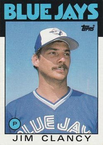 #412 Jimancy - Toronto Blue Jays - 1986 Topps Baseball