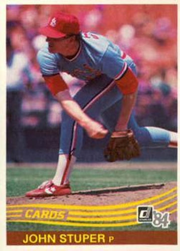 #412 John Stuper - St. Louis Cardinals - 1984 Donruss Baseball