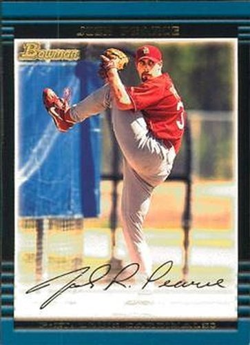 #412 Josh Pearce - St. Louis Cardinals - 2002 Bowman Baseball