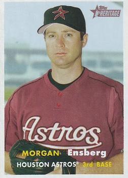 #412 Morgan Ensberg - Houston Astros - 2006 Topps Heritage Baseball