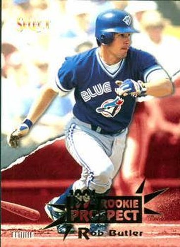 #412 Rob Butler - Toronto Blue Jays - 1994 Select Baseball