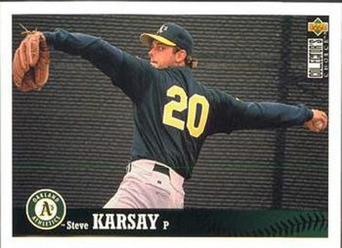 #412 Steve Karsay - Oakland Athletics - 1997 Collector's Choice Baseball