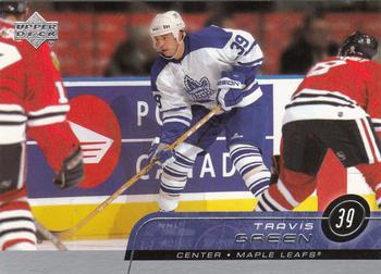 #412 Travis Green - Toronto Maple Leafs - 2002-03 Upper Deck Hockey
