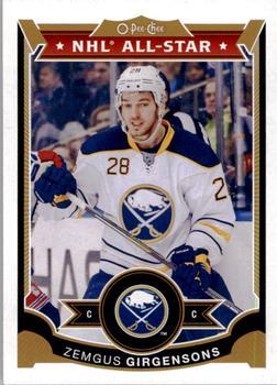 #412 Zemgus Girgensons - Buffalo Sabres - 2015-16 O-Pee-Chee Hockey