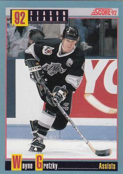 #412 Wayne Gretzky - Los Angeles Kings - 1992-93 Score Canadian Hockey