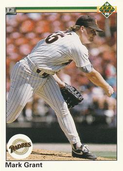 #412 Mark Grant - San Diego Padres - 1990 Upper Deck Baseball