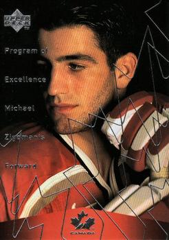 #412 Michael Zigomanis - Canada - 1998-99 Upper Deck Hockey