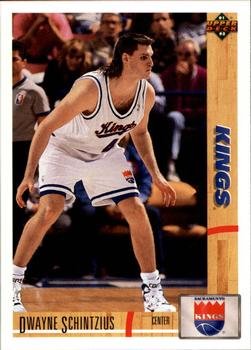 #412 Dwayne Schintzius - Sacramento Kings - 1991-92 Upper Deck Basketball