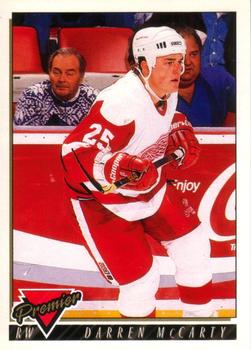 #412 Darren McCarty - Detroit Red Wings - 1993-94 O-Pee-Chee Premier Hockey