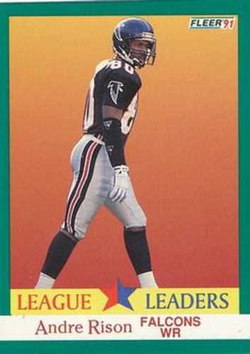 #412 Andre Rison - Atlanta Falcons - 1991 Fleer Football