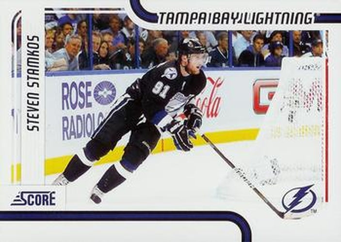 #413 Steven Stamkos - Tampa Bay Lightning - 2011-12 Score Hockey