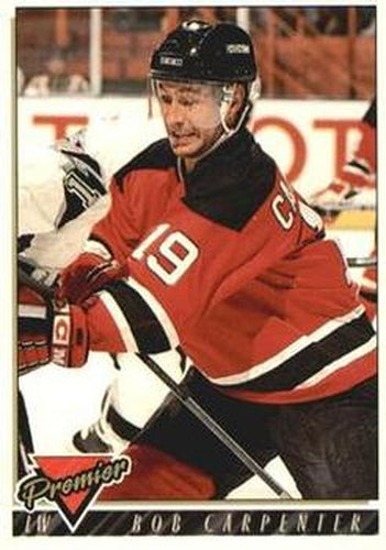 #413 Bob Carpenter - New Jersey Devils - 1993-94 Topps Premier Hockey
