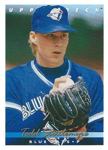 #413 Todd Stottlemyre - Toronto Blue Jays - 1993 Upper Deck Baseball