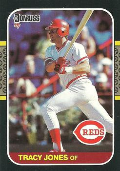 #413 Tracy Jones - Cincinnati Reds - 1987 Donruss Baseball