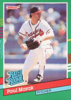 #413 Paul Marak - Atlanta Braves - 1991 Donruss Baseball
