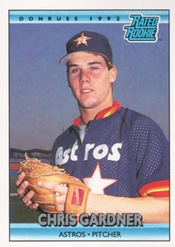 #413 Chris Gardner - Houston Astros - 1992 Donruss Baseball