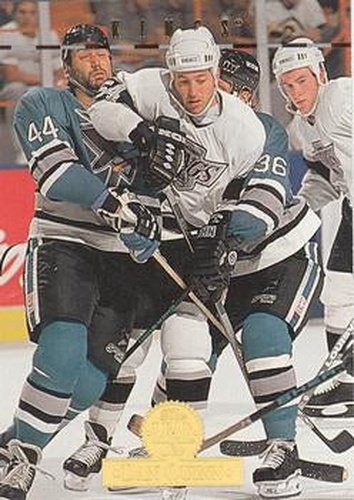 #413 Dan Quinn - Los Angeles Kings - 1994-95 Leaf Hockey