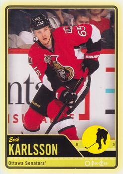 #413 Erik Karlsson - Ottawa Senators - 2012-13 O-Pee-Chee Hockey