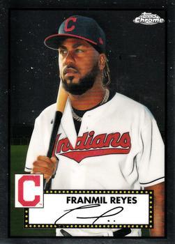 #413 Franmil Reyes - Cleveland Indians - 2021 Topps Chrome Platinum Anniversary Baseball