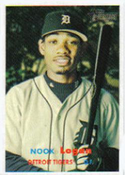 #413 Nook Logan - Detroit Tigers - 2006 Topps Heritage Baseball