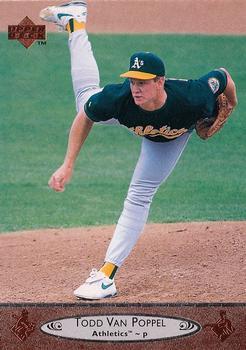 #413 Todd Van Poppel - Oakland Athletics - 1996 Upper Deck Baseball