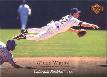#413 Walt Weiss - Colorado Rockies - 1995 Upper Deck Baseball