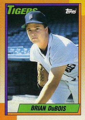 #413 Brian DuBois - Detroit Tigers - 1990 O-Pee-Chee Baseball