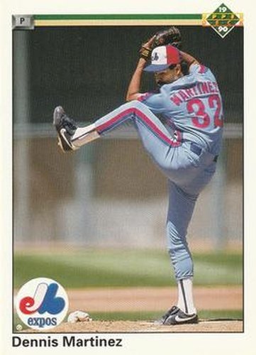 #413 Dennis Martinez - Montreal Expos - 1990 Upper Deck Baseball