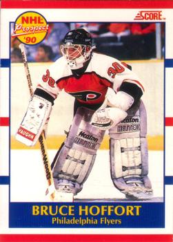 #413 Bruce Hoffort - Philadelphia Flyers - 1990-91 Score Canadian Hockey