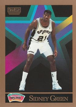 #413 Sidney Green - San Antonio Spurs - 1990-91 SkyBox Basketball