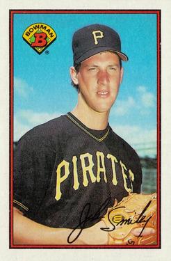 #413 John Smiley - Pittsburgh Pirates - 1989 Bowman Baseball