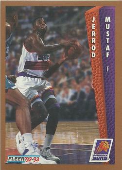 #414 Jerrod Mustaf - Phoenix Suns - 1992-93 Fleer Basketball