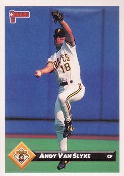 #414 Andy Van Slyke - Pittsburgh Pirates - 1993 Donruss Baseball